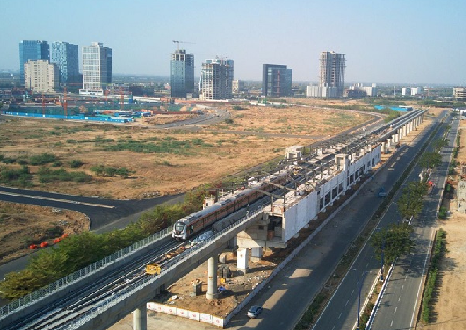 Metro Train Dholera - Ahmedabad